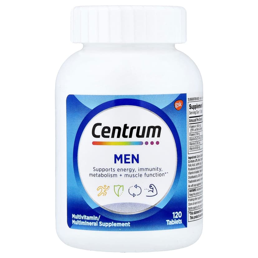 Centrum, 男性多維他命,120 片