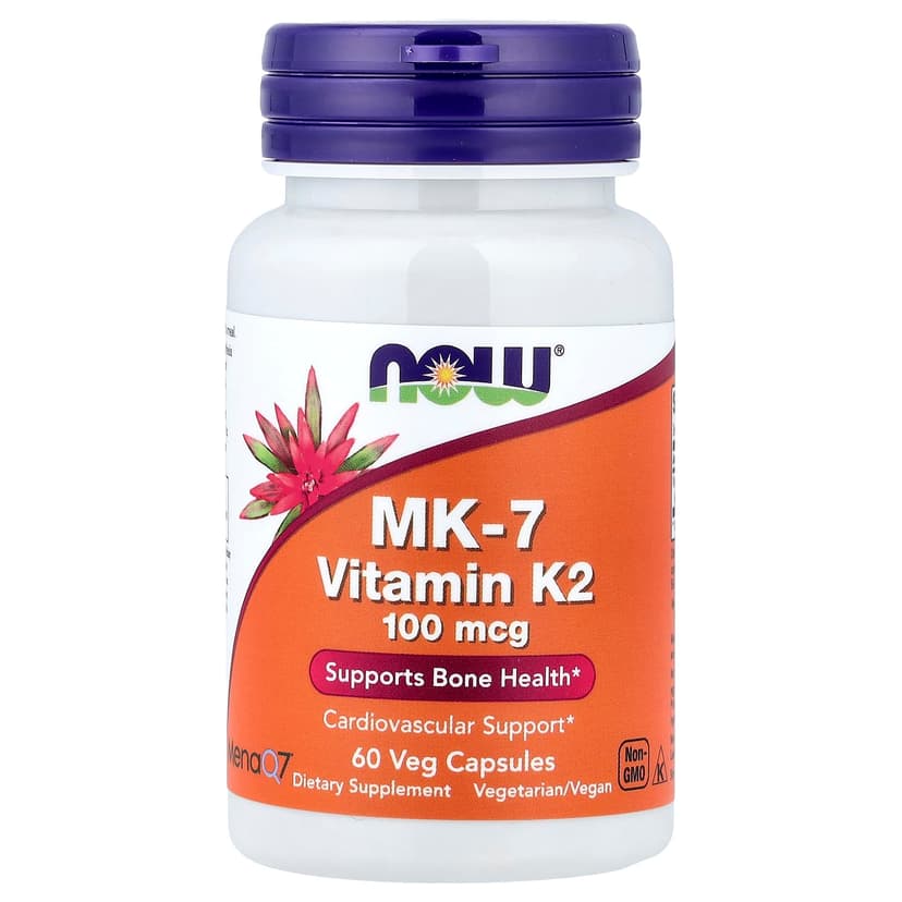 NOW Foods, MK-7,維他命 K-2,100 微克,60 粒素食膠囊