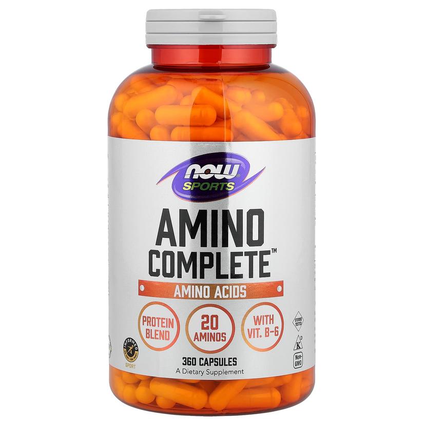 NOW Foods, 運動系列,多面氨基酸™,360 粒膠囊