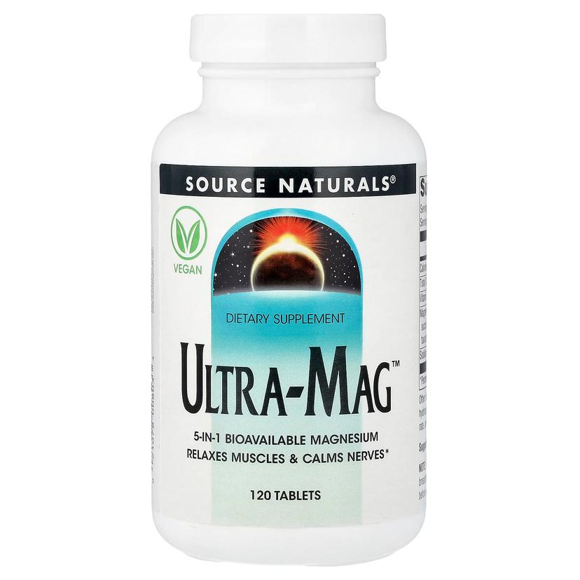 Source Naturals, 超鎂片劑,120片