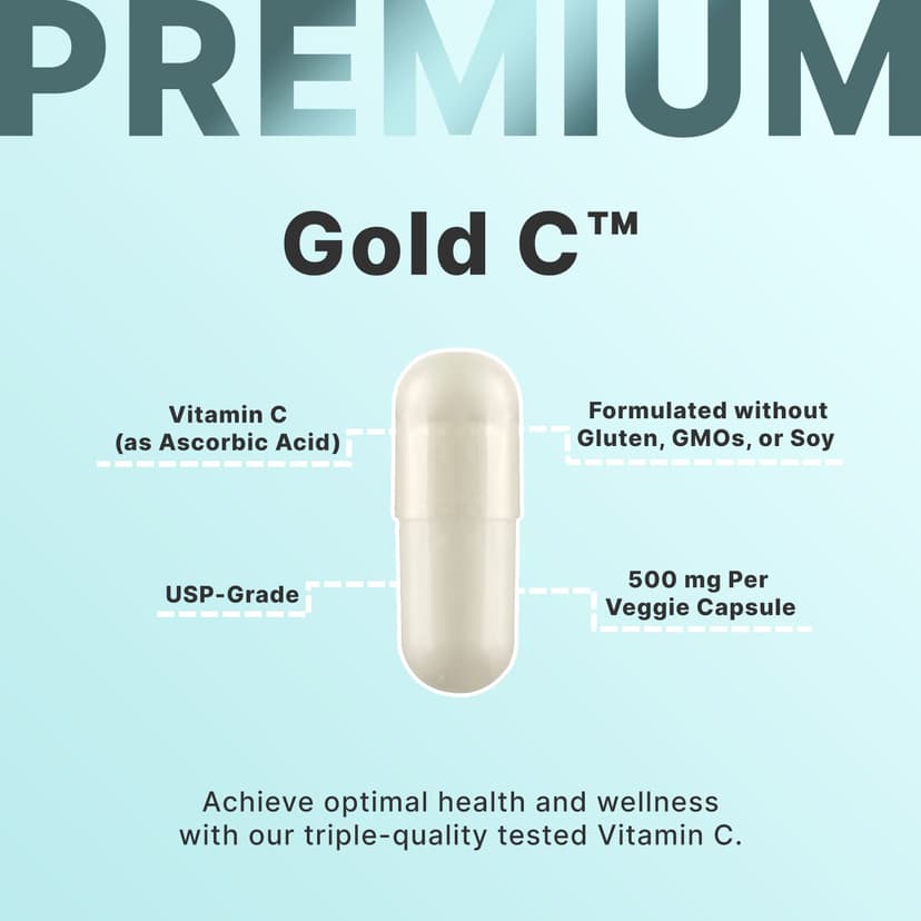 California Gold Nutrition, Total C 複合物,含抗壞血酸、餘甘子提取物、柑橘生物類黃酮和玫瑰果提取物,500 毫克,60 粒素食膠囊
