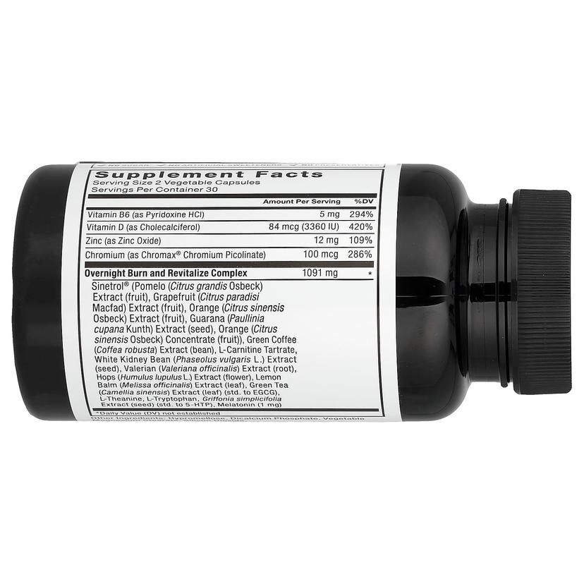 Force Factor, Leanfire PM,夜間脂肪消耗劑,60 粒素食膠囊