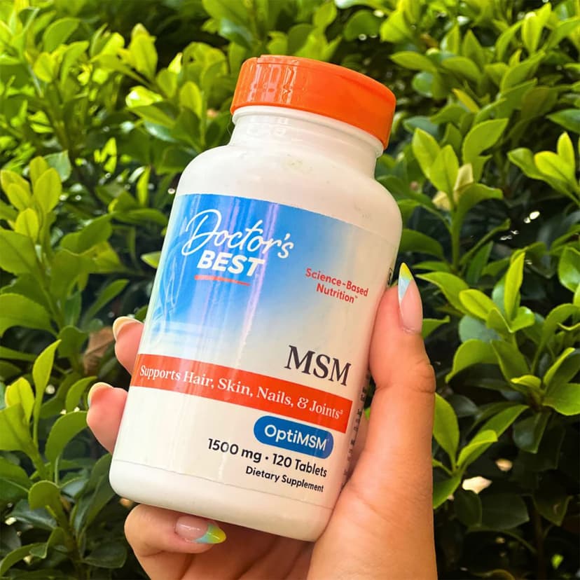 Doctor's Best, 含 OptiMSM 的 MSM,1500 毫克,120 片