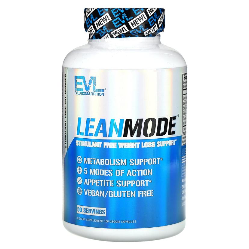 EVLution Nutrition, LeanMode,無興奮成分輕體幫助配方,150 粒素食膠囊