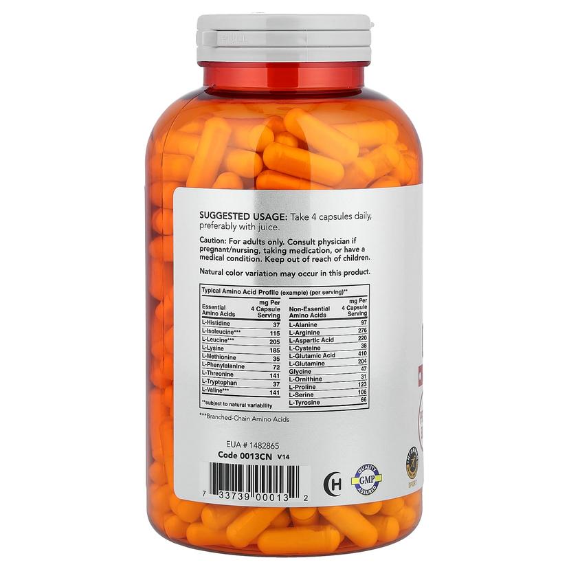 NOW Foods, 運動系列,多面氨基酸™,360 粒膠囊