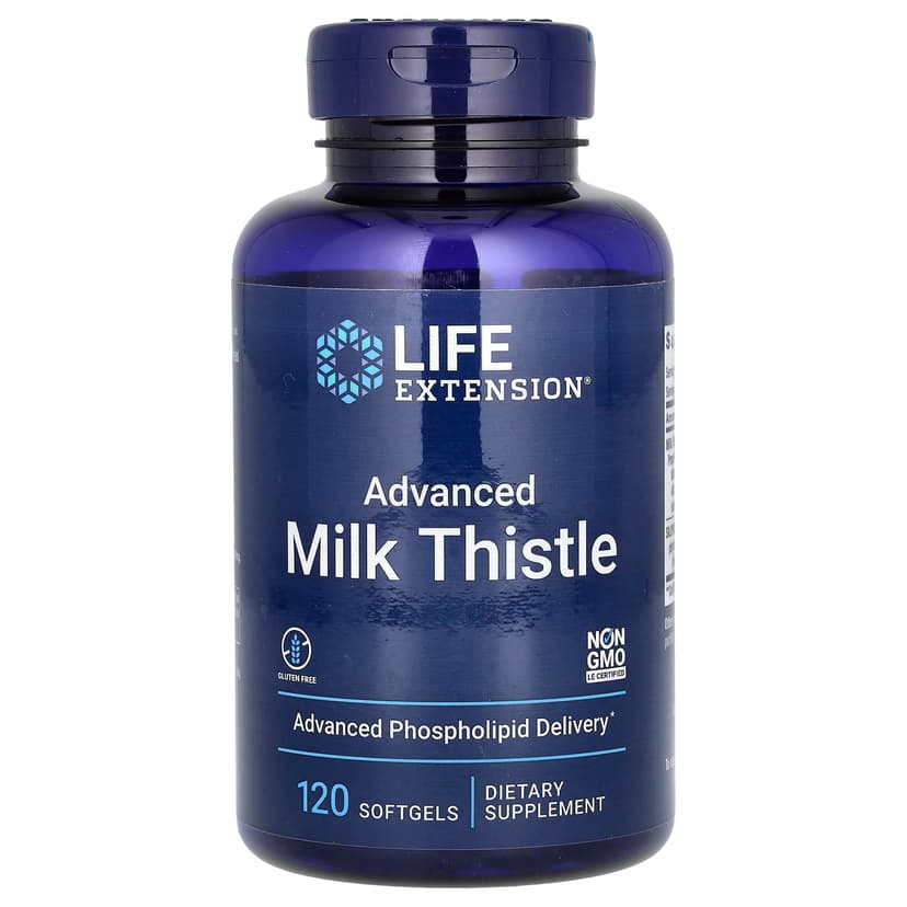 Life Extension, 高級水飛薊,120 粒軟凝膠