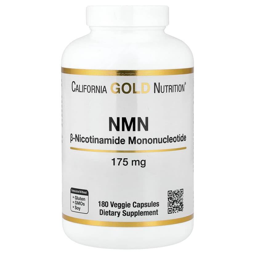 California Gold Nutrition, NMN,175 毫克,180 粒素食膠囊