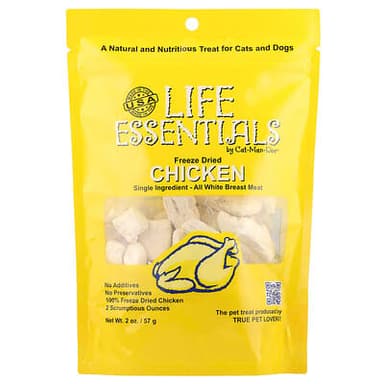 Cat-Man-Doo, Life Essentials,凍乾雞肉,貓狗用,2 盎司(57 克)