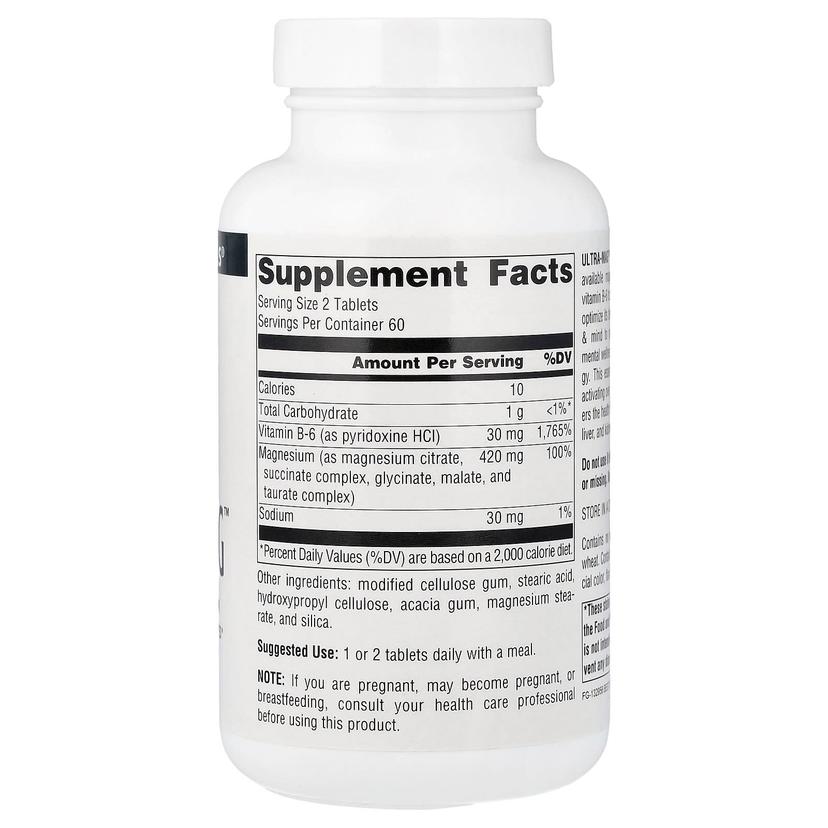 Source Naturals, 超鎂片劑,120片
