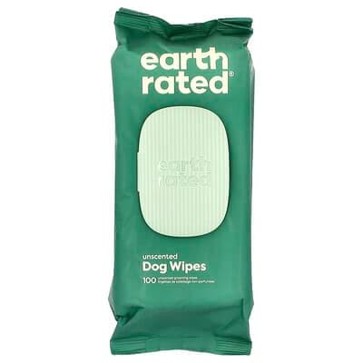 Earth Rated, 寵物濕巾,無香型,100 張