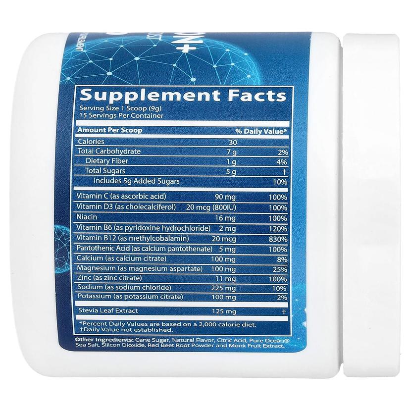 MRM Nutrition, Hydration+Electrolyte Boost,藍莓巴西莓,4.76 盎司(135 克)