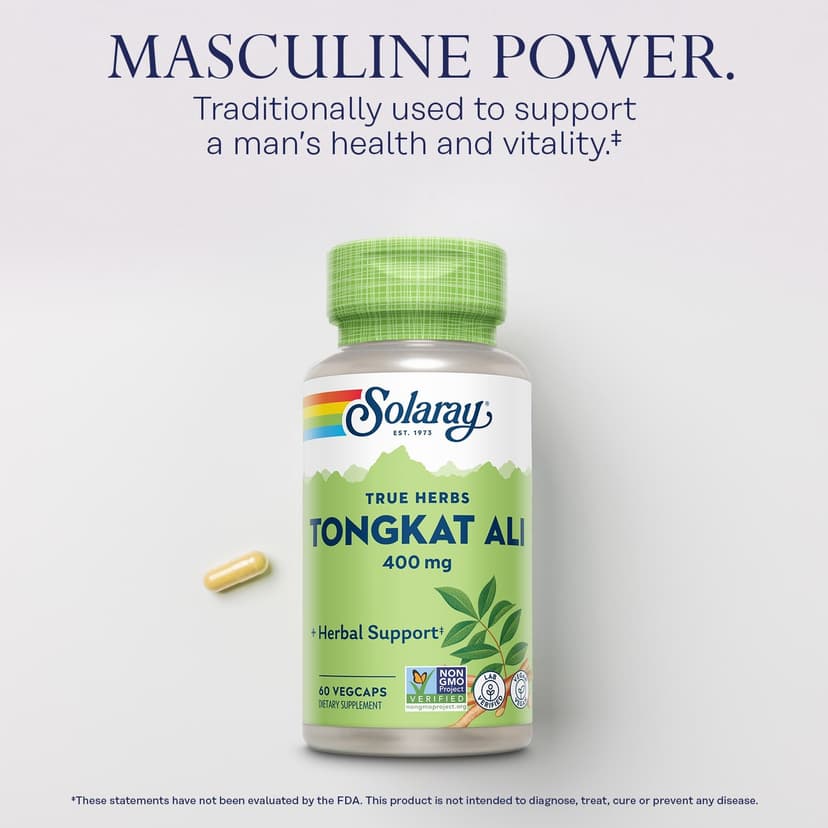 Solaray, 東革阿里,400 毫克,60 粒素食膠囊
