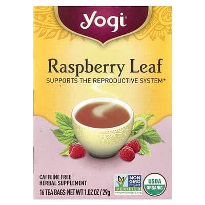 Yogi Tea, 女性健康幫助樹莓葉茶包,無因,16 袋裝,1.02 盎司(29 克)