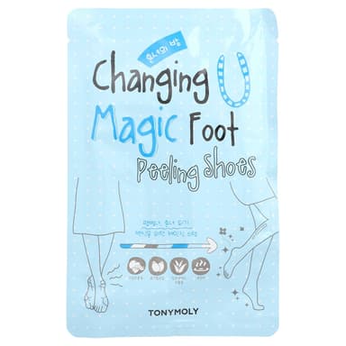 TonyMoly, 改變 U,魔術脫腳皮鞋,1 對,每只 0.60 盎司(17 克)