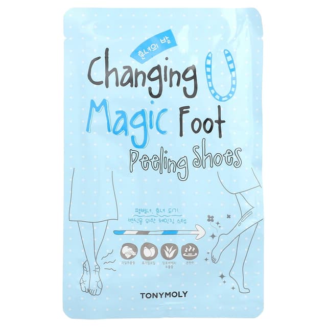 TonyMoly, 改變 U,魔術脫腳皮鞋,1 對,每只 0.60 盎司(17 克)