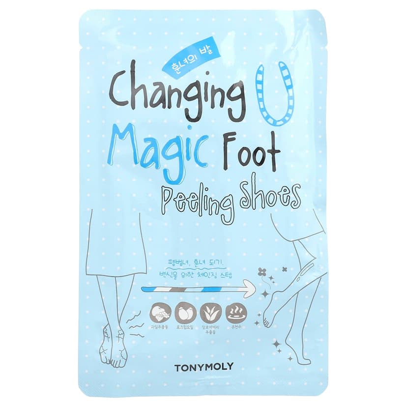 TonyMoly, 改變 U,魔術脫腳皮鞋,1 對,每只 0.60 盎司(17 克)