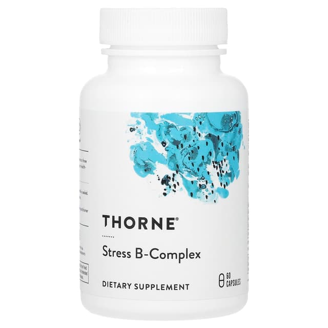 Thorne, 抗壓力 B 複合物,60 粒膠囊