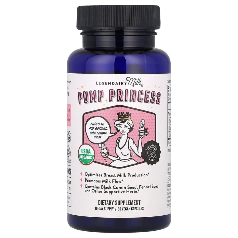 Legendairy Milk, Pump Princess,60 粒全素膠囊