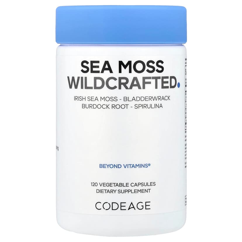 Codeage, 植海洋苔蘚,野生種,120 粒膠囊