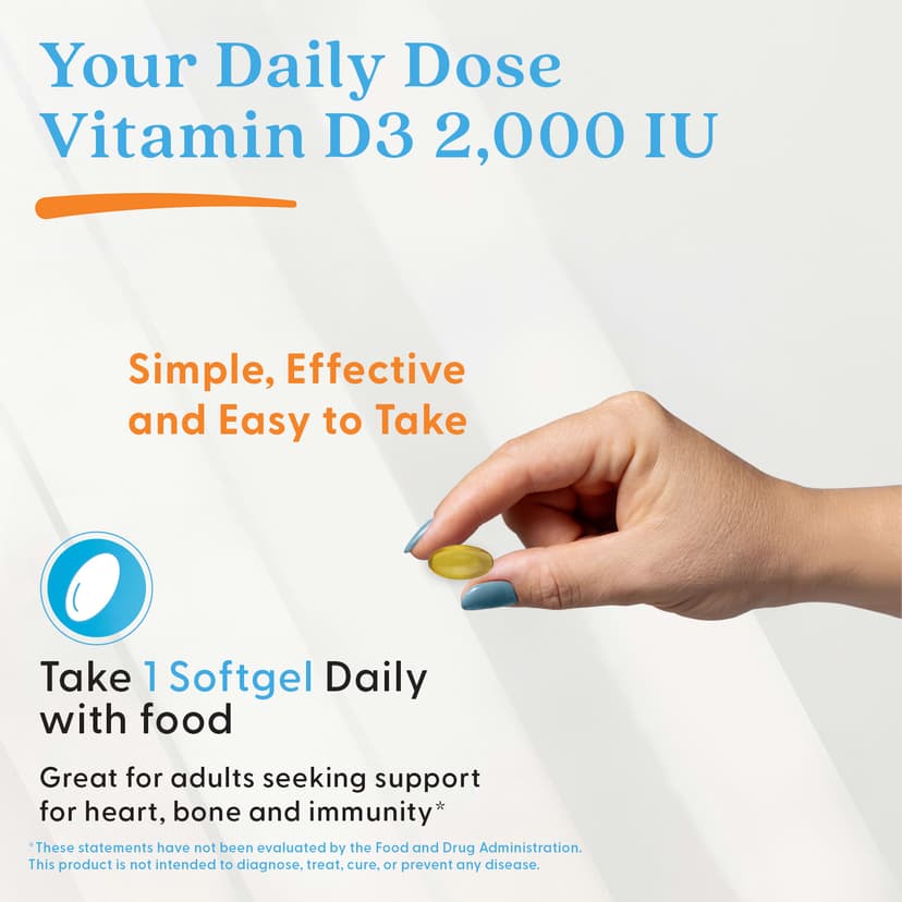 Doctor's Best, 維他命 D3,50 微克(2,000 國際單位),180 粒軟凝膠
