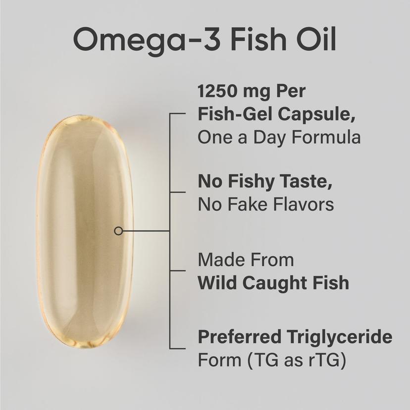 Sports Research, Omega-3 魚油,三倍功效,30 粒軟凝膠