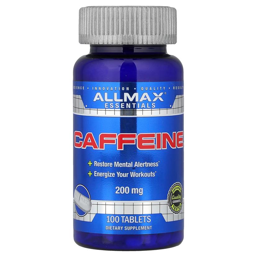 ALLMAX, Essentials,咖啡萃取,200 毫克,100 片