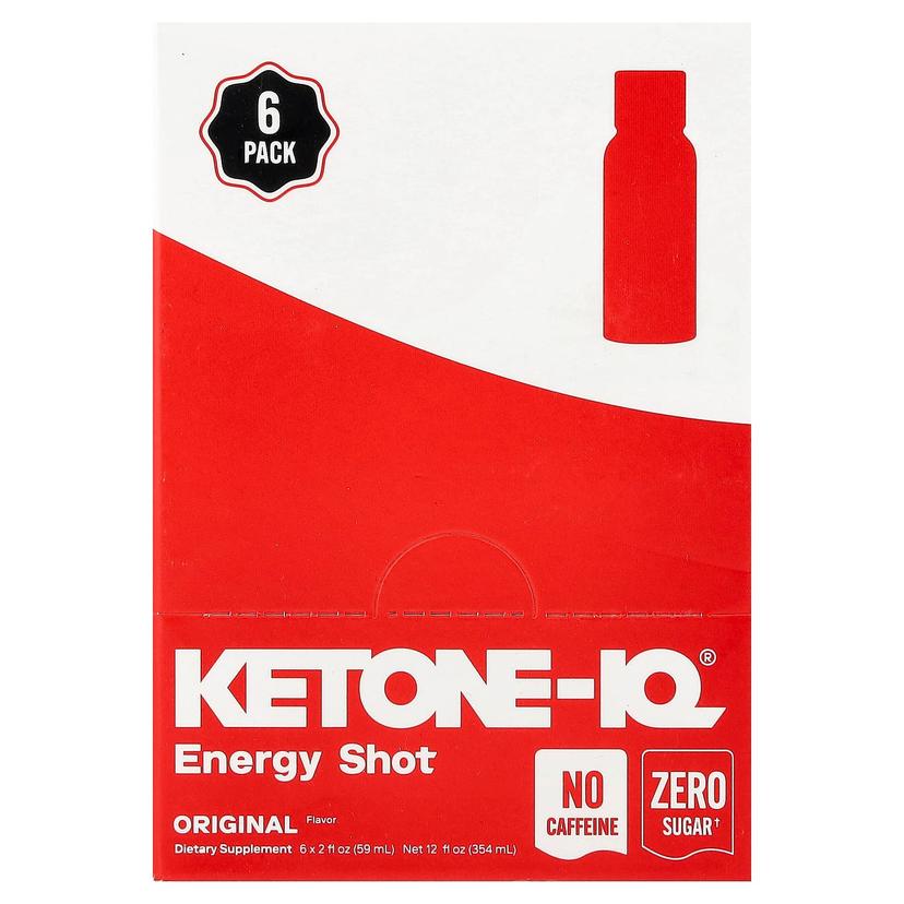 Ketone-IQ, Classic Multiserving,6 瓶,每瓶 2 液量盎司(59 毫升)