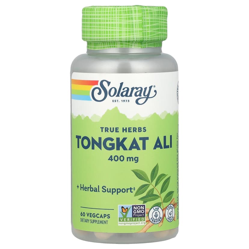 Solaray, 東革阿里,400 毫克,60 粒素食膠囊