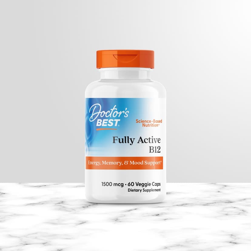 Doctor's Best, 充分活躍維他命 B12 素食膠囊,1500 微克,60 粒