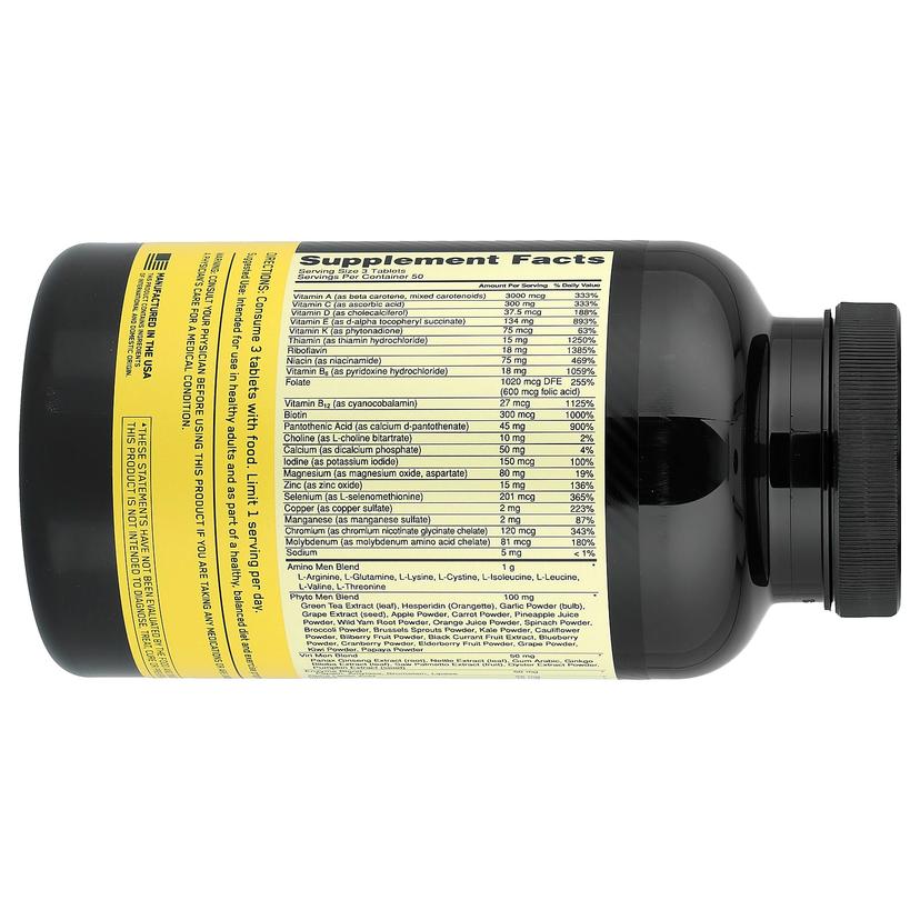 Optimum Nutrition, Opti-Men 男性複合維他命,150 片