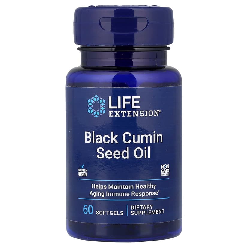 Life Extension, 黑籽油,60 粒軟膠囊(每粒軟膠囊 500 毫克)