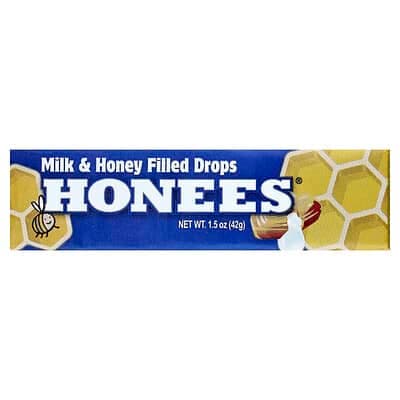 Honees, 牛奶蜂蜜滴劑,1.5 盎司(42 克)