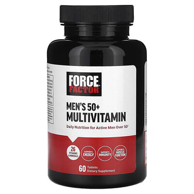 Force Factor, 50 歲以上男性多維他命,60 片